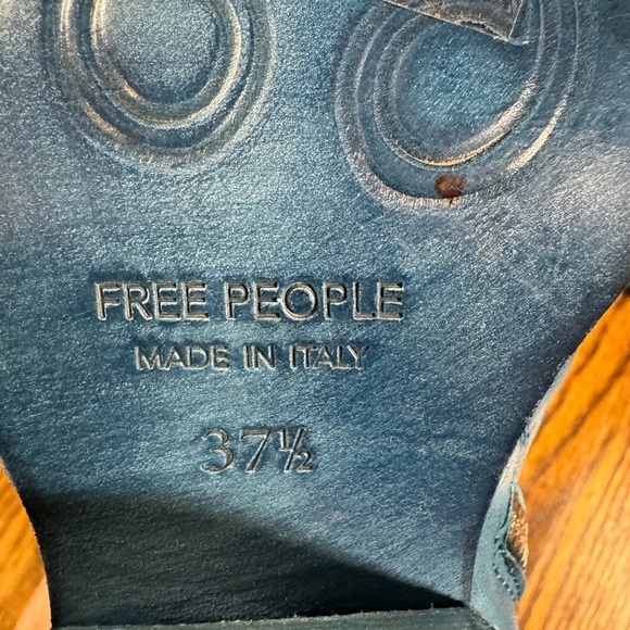 Free People Italian-crafted leather Brayden Western Boots size US 7.5 / EU 37.5 - Picture 14 of 16
